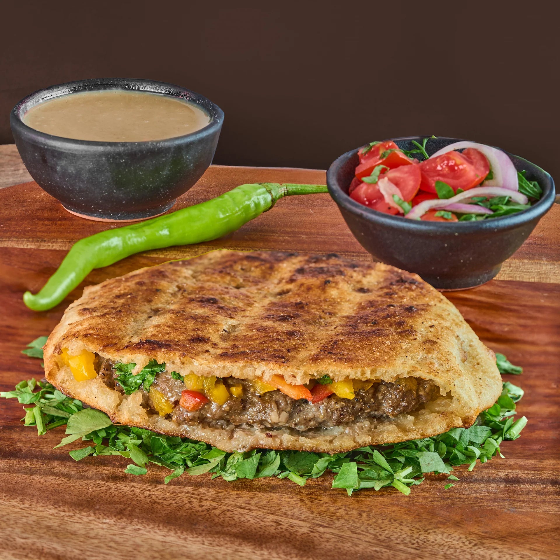 حواوشي بالخضار