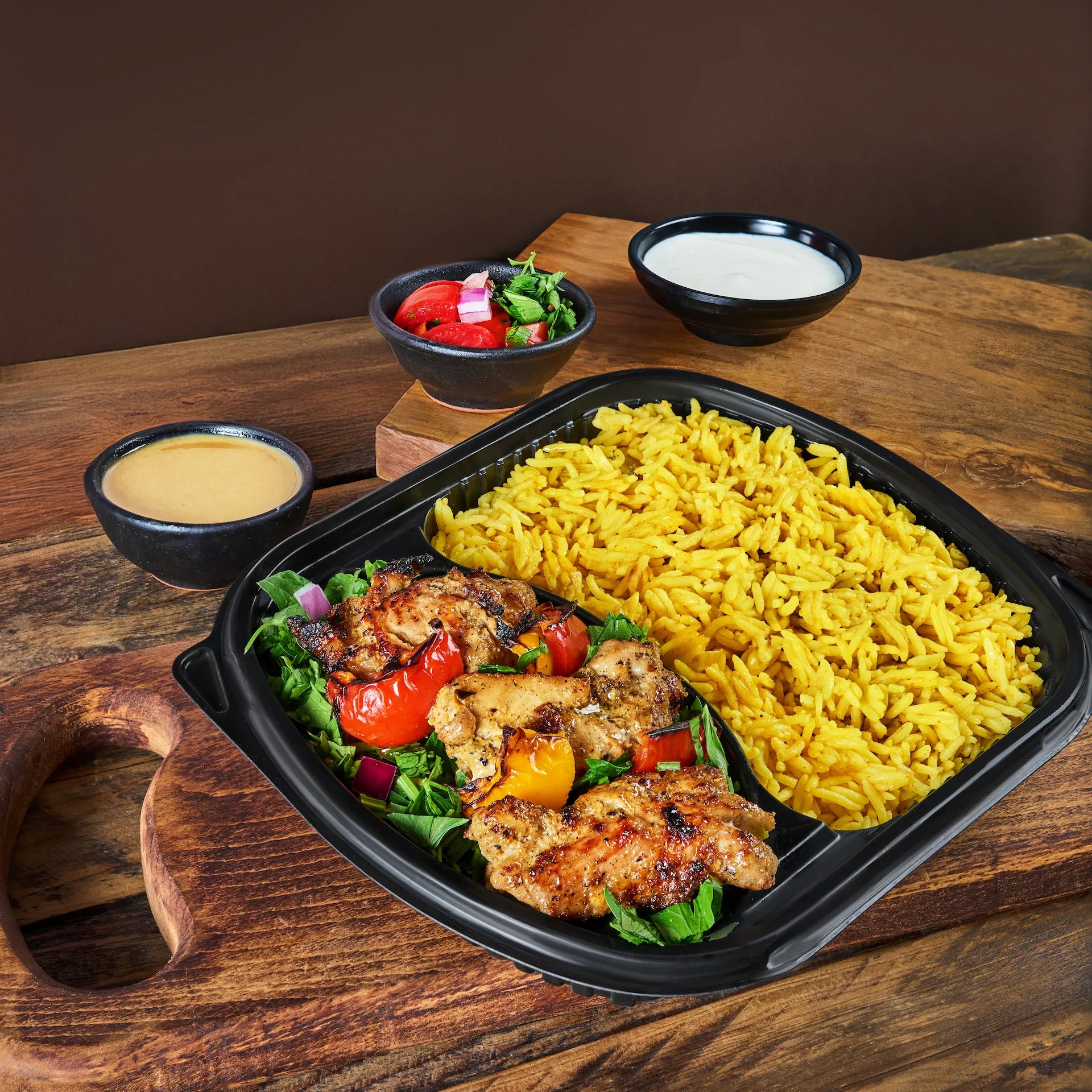 وجبة شيش طاووق